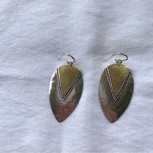 Silpada Two-toned Treasure Earrings